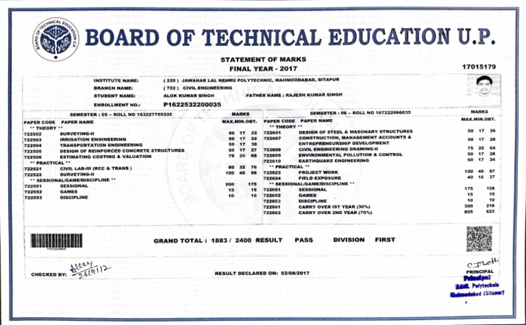 alok-kumar-singh-diploma-final-year-marksheet-pdf-physical-sciences