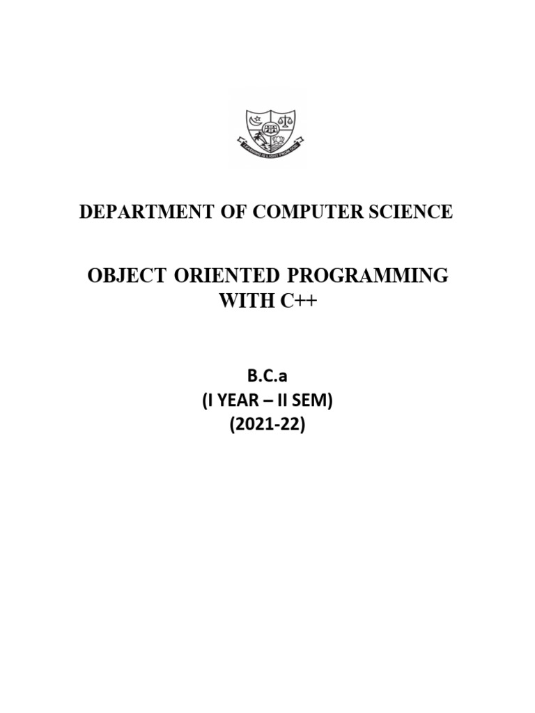 C++ notes | Download Free PDF | Integer (Computer Science) | Boolean ...