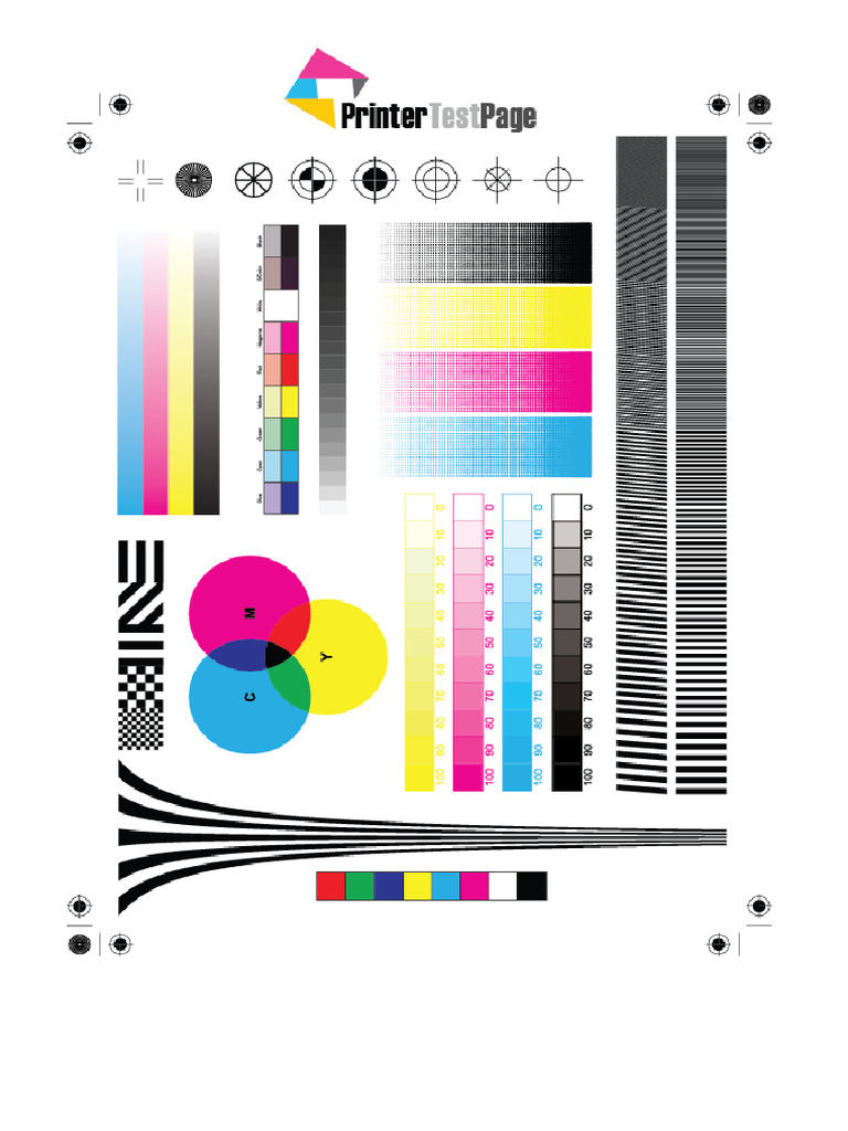 Print Color or Black & White Test Pages | PDF