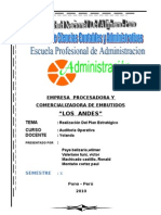 Empresa Procesadora y Comercializadora de Embutidos Auditoria