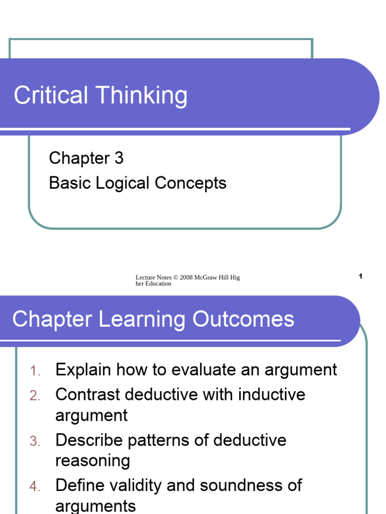 Evaluating Deductive and Inductive Arguments | PDF | Deductive ...