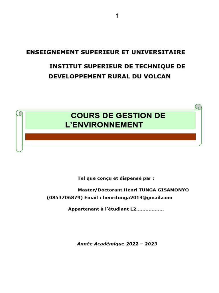 cours-de-gestion-de-l-environnement-pdf-biodiversit-cologie