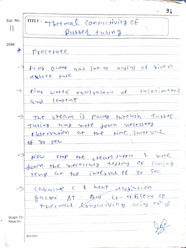 Rubber Tube Experiment | PDF
