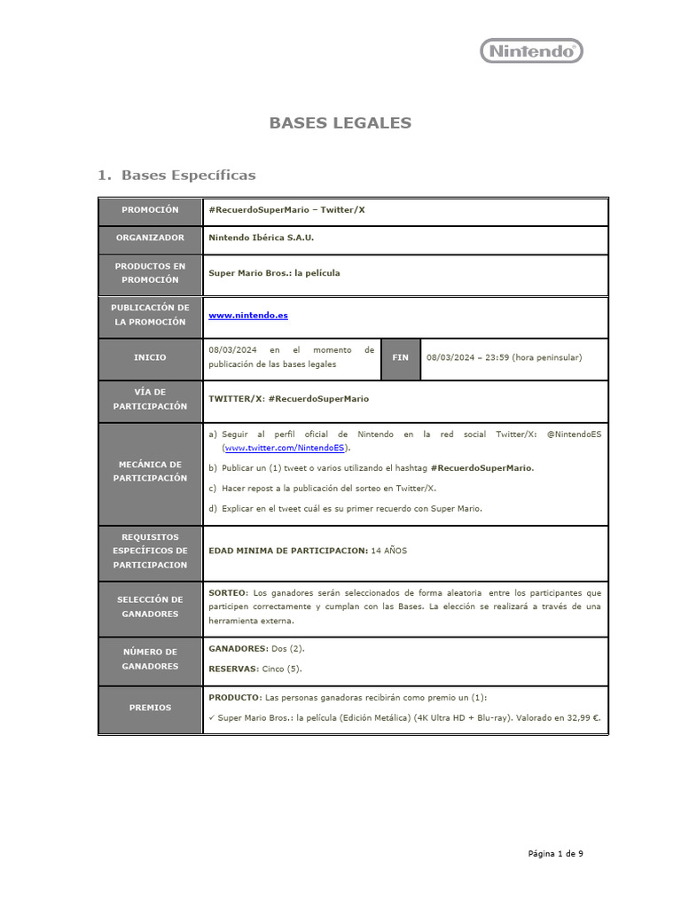 BBLL RecuerdoSuperMario | PDF | Documento de identidad | Propiedad ...
