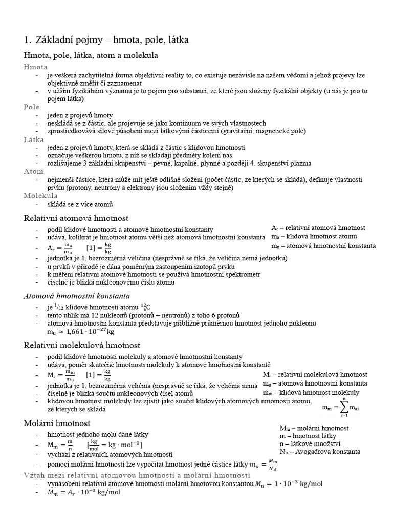 Základní Pojmy | PDF