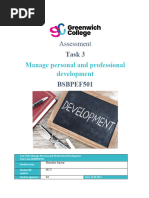 BSBPEF501 - Assessment Task 3 2024