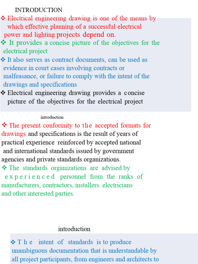 Electrical Engineering Drawing Overview | PDF | Relay | Switch
