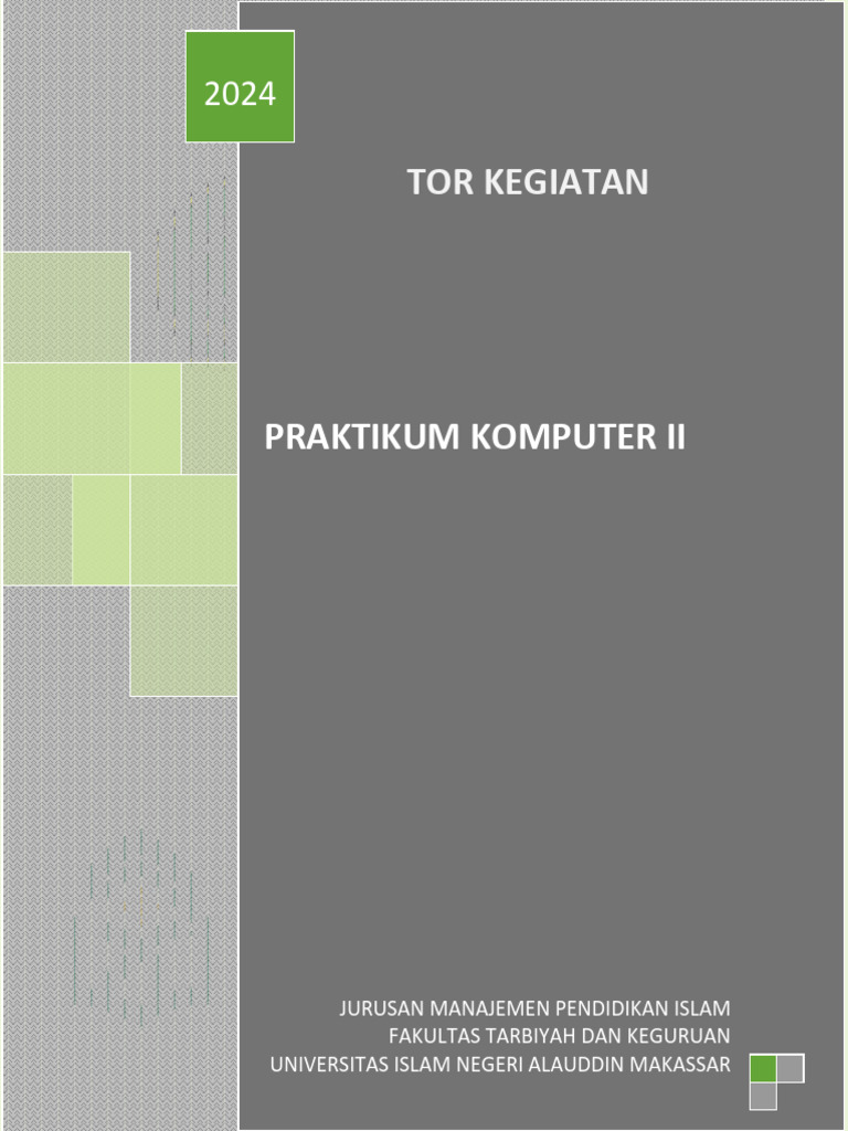 Mpi Tor Praktikum Komputer Ii Mpi 2024 | PDF