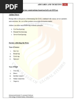 IATA Fare Calculation Principles Overview | PDF