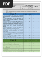 Escala Snap Iv | PDF | Manual Diagnóstico e Estatístico de Transtornos ...