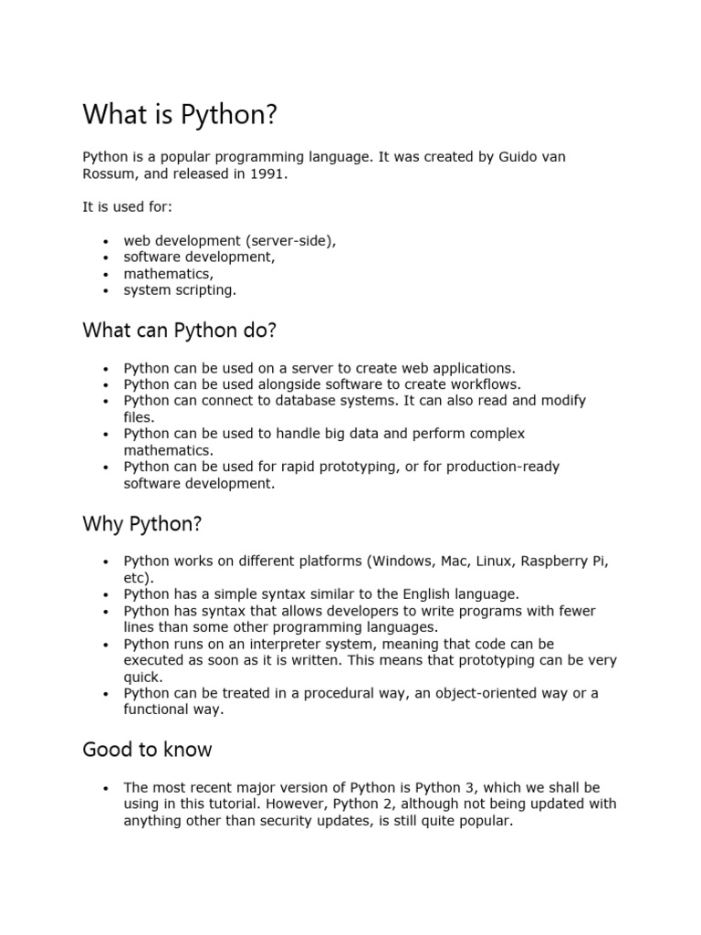 Part 2 | Download Free PDF | Python (Programming Language) | Command ...