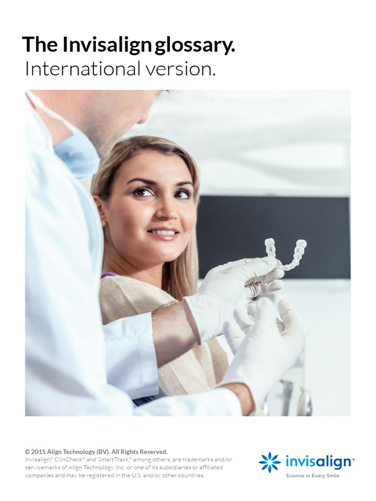 Invisalign Glossary B10024-00 Rev D | PDF | Orthodontics | Dental Anatomy