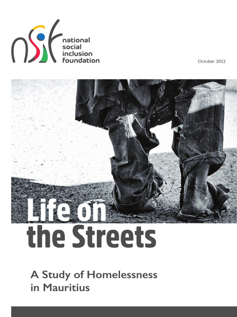 Homelessness Study in Mauritius | PDF | Homelessness | Substance Abuse