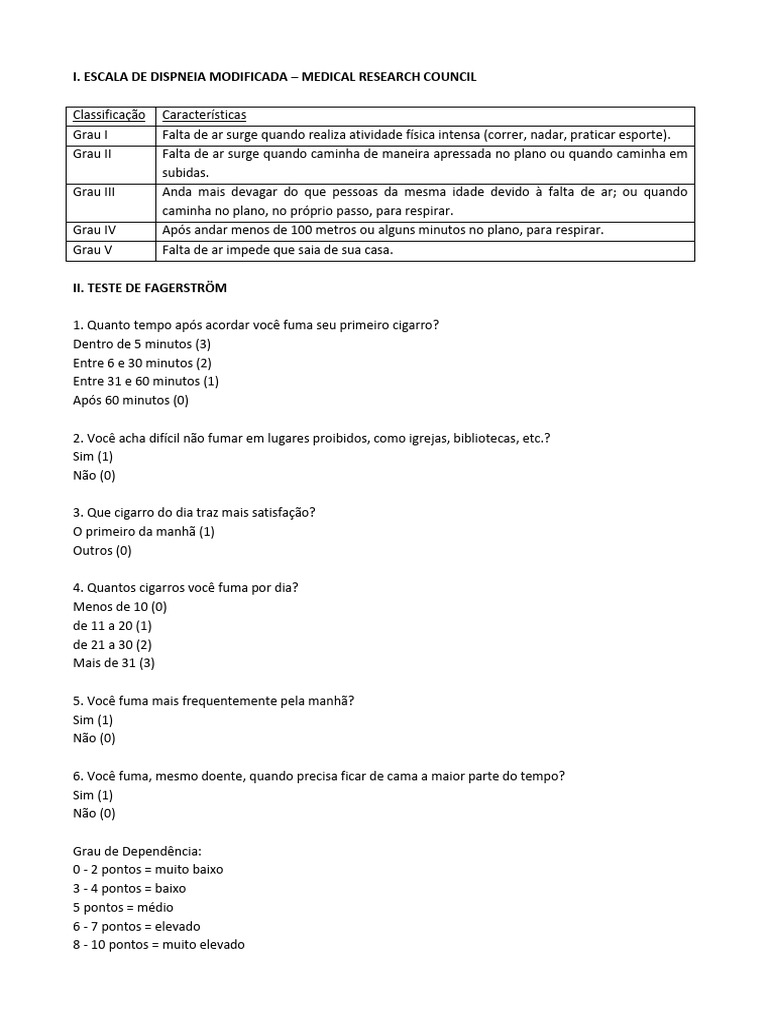 Escala de dispneia modificada medical research council pdf doen a