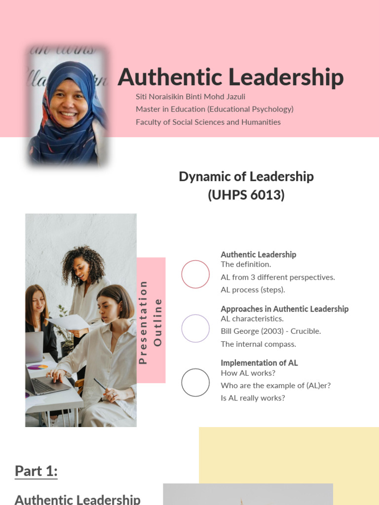 Understanding Authentic Leadership Concepts | PDF | Leadership | Social ...