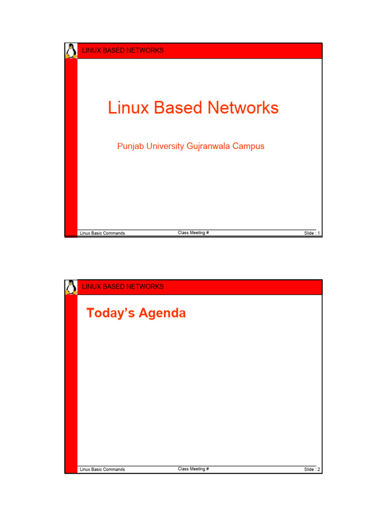 Linux Basic Commands Overview | PDF | Computer File | Filename