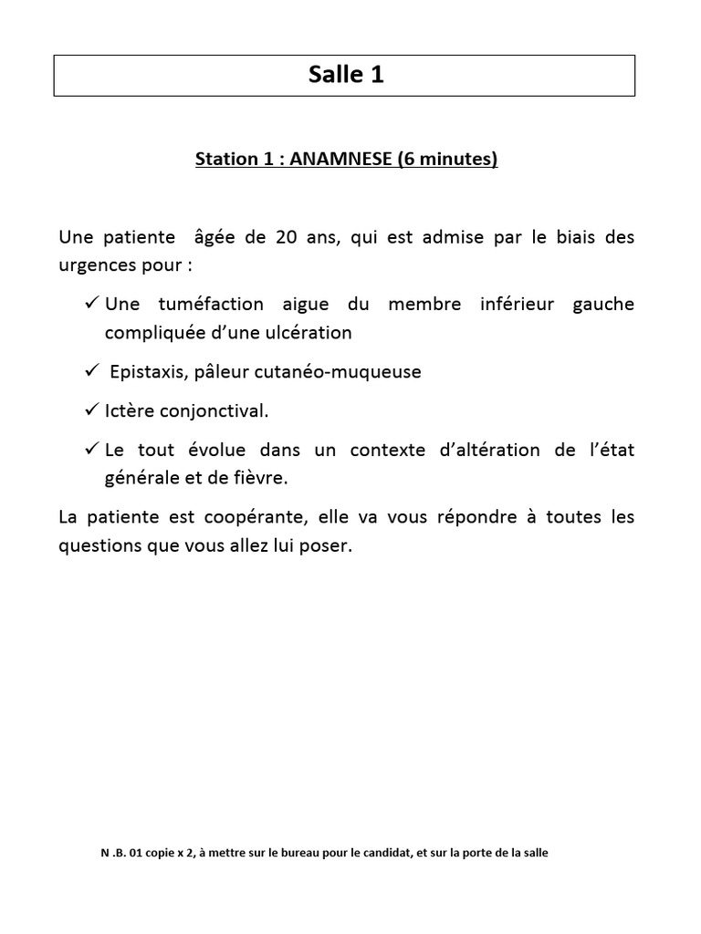 Pâleur cutanéo-muqueuse chez une patiente | PDF | Médecine | Causes de ...