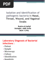 Throat Swab Collection Guide | PDF