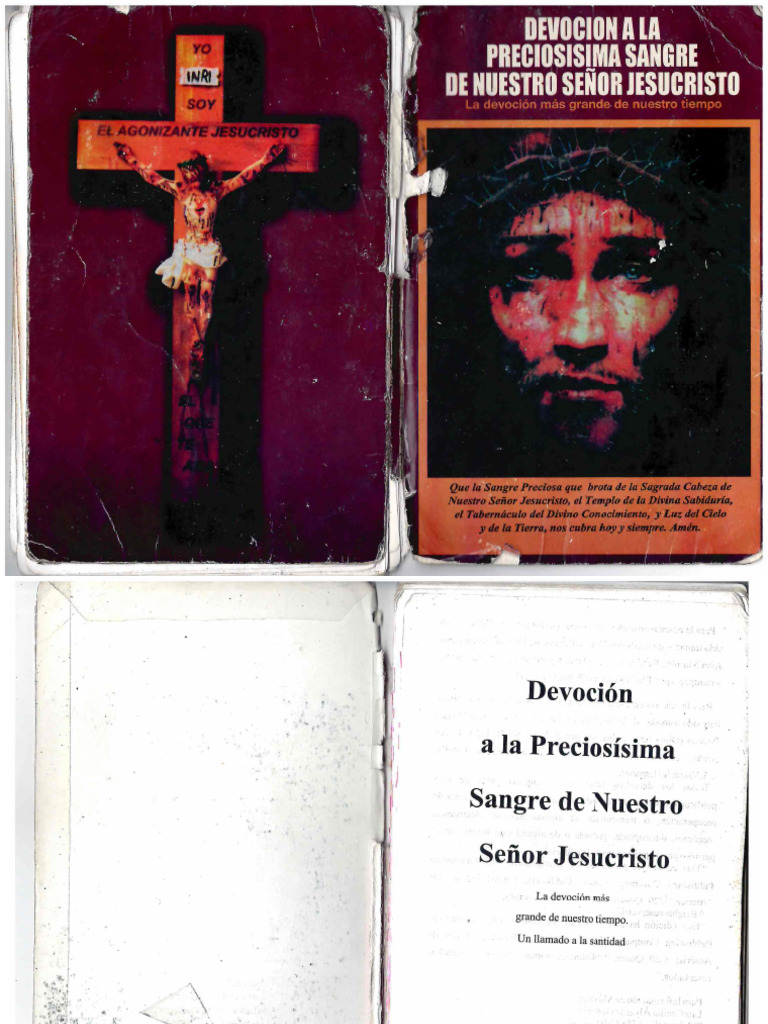 Devocion A La Preciosisima Sangre de Nuestro Señor Jesucristo | PDF