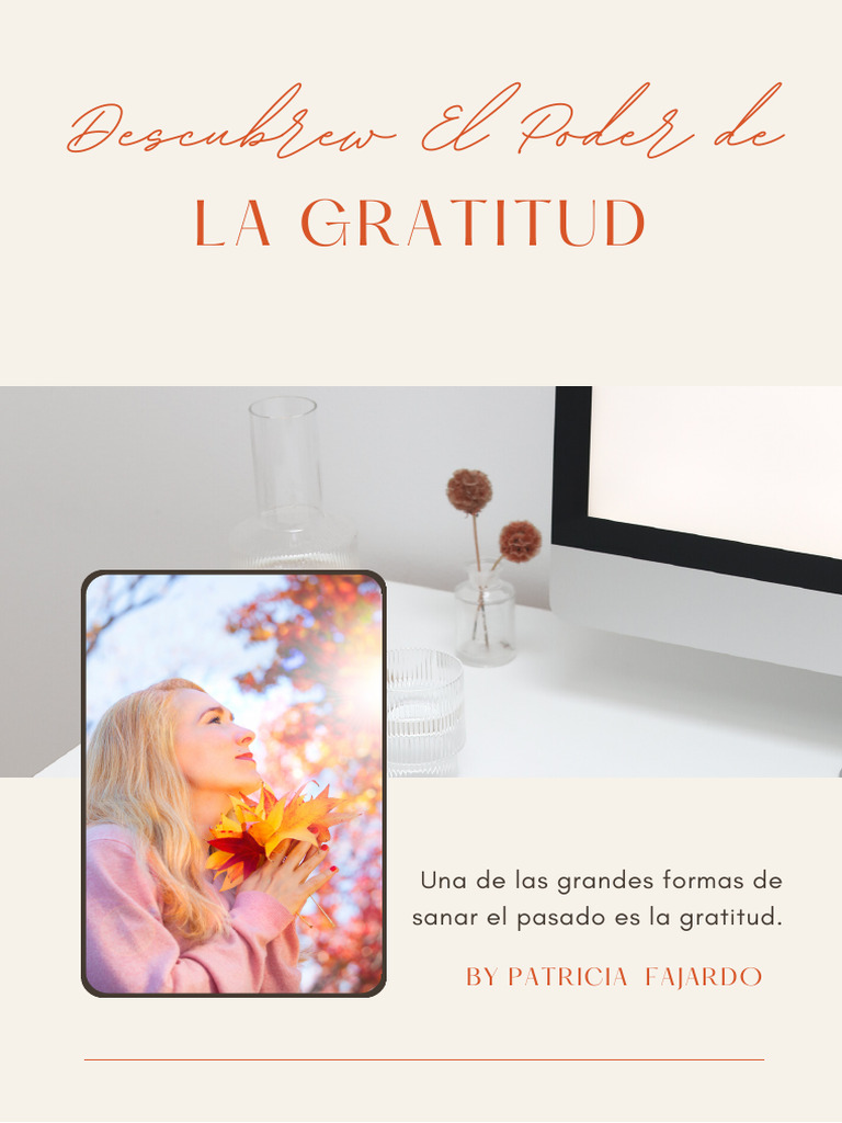 El Poder De La Gratitud Diario Pdf Gratitud Amor