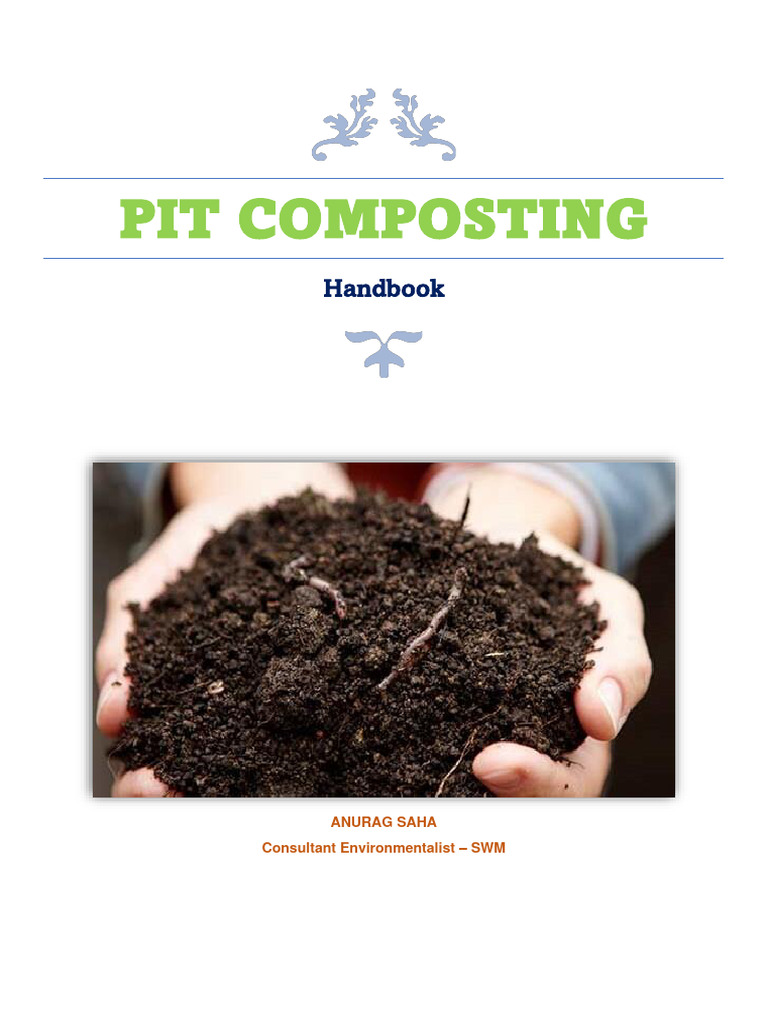 Pit Composting Handbook by Anurag Saha | PDF | Compost | Landfill