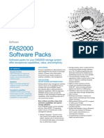 Fas2000 Series Software Packs Datasheet