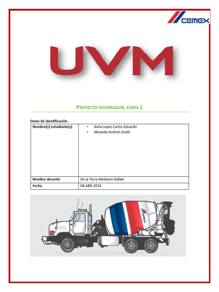 Cemex Examen | Descargar gratis PDF | Logística | Business