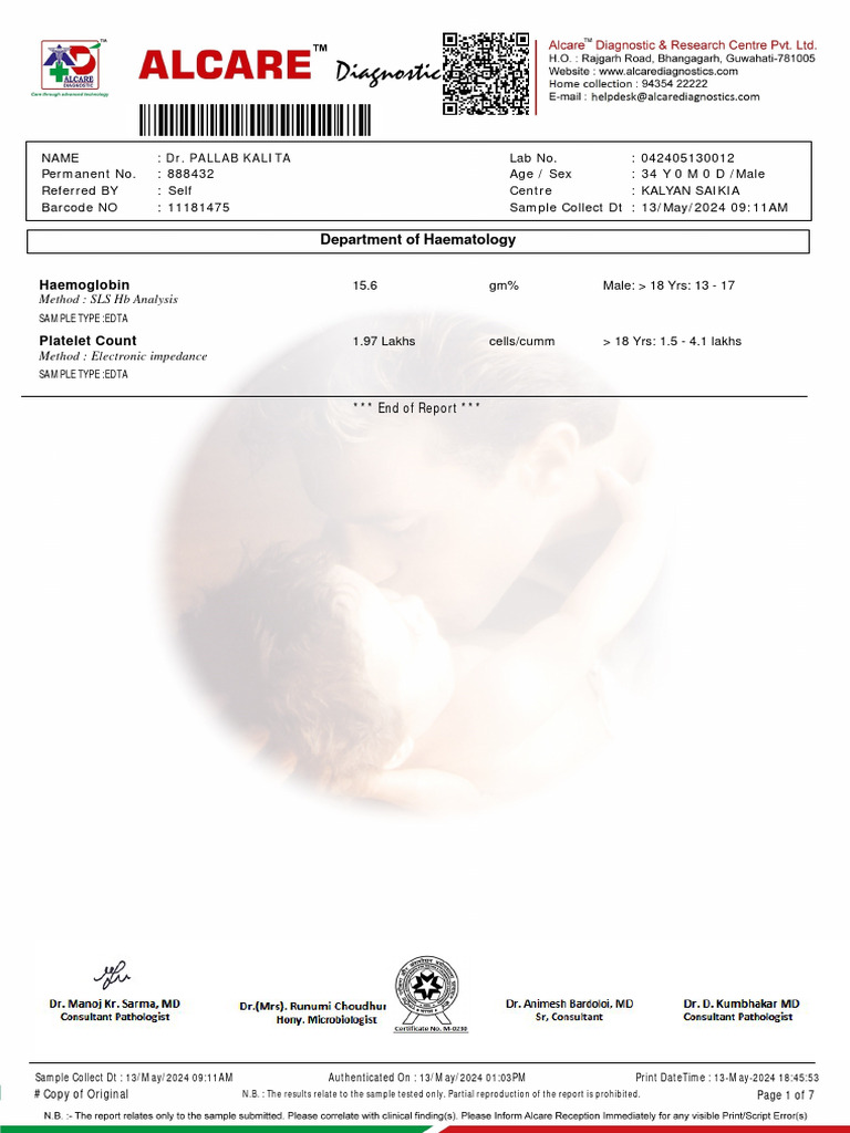 Labreportnew (1) - 2024-05-13T184608.737 | PDF | Chronic Kidney Disease ...