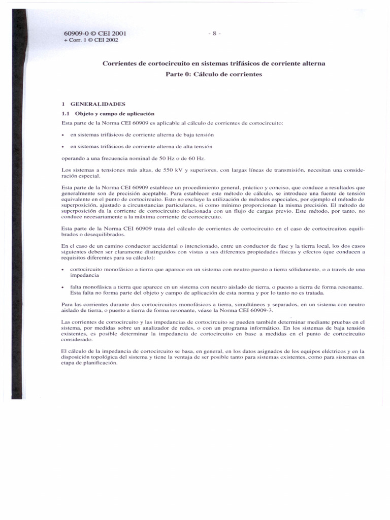 Norma Internacional Cei Iec 60909 0 Corrientes De Ccpdf 7 8