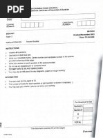 Social Studies Bgcse Past Papers 2007-2022 | PDF | Botswana | Governance