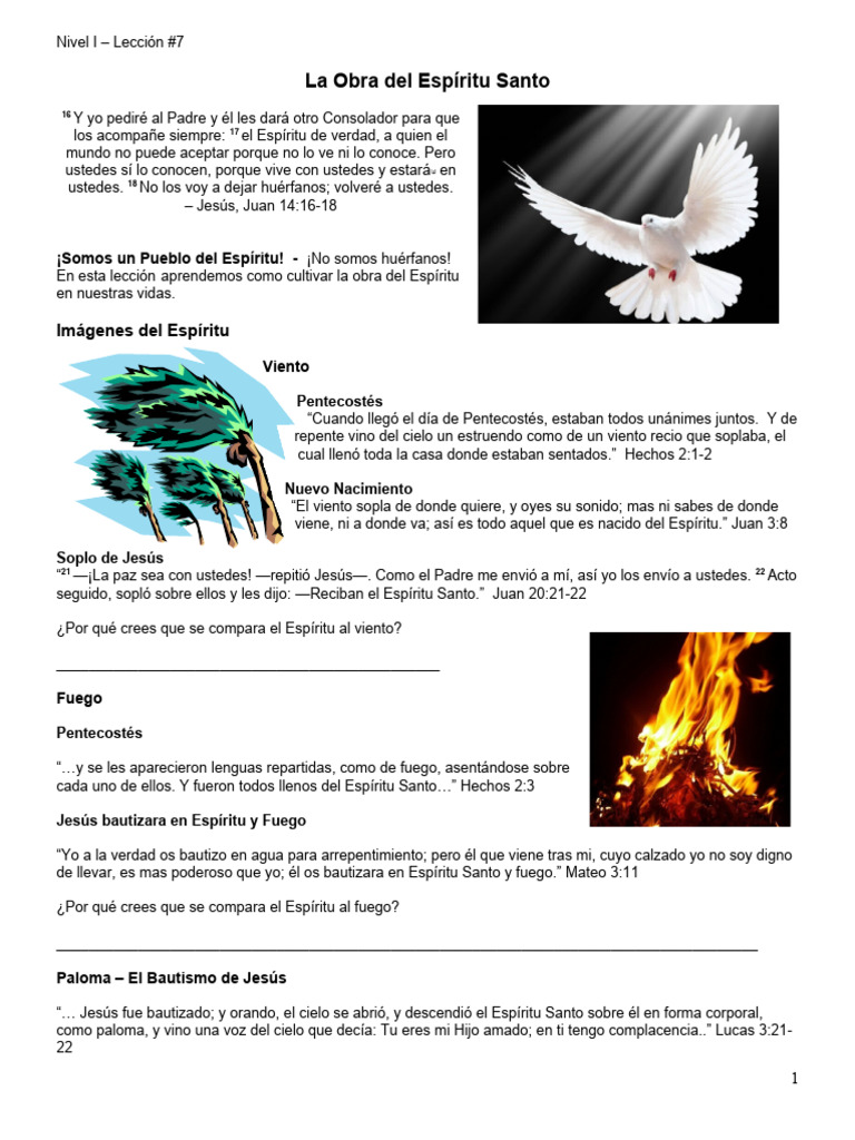 7 Espiritu Santo NH Mod Ok | PDF | Bautismo Con El Espiritu Santo ...