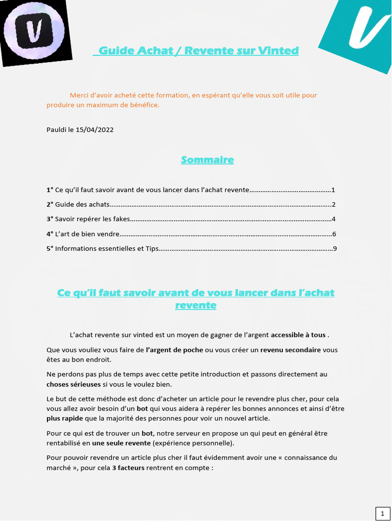 Guide D Achat 3 Lettres