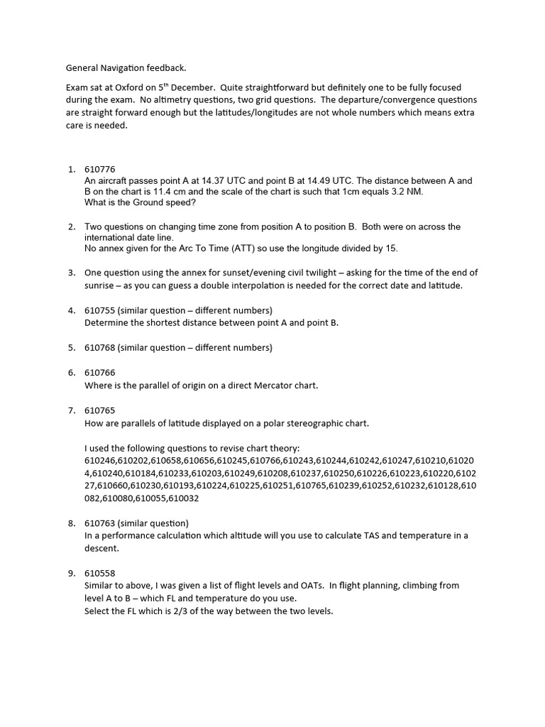 Complet - General Navigation Feedback | PDF | Navigation