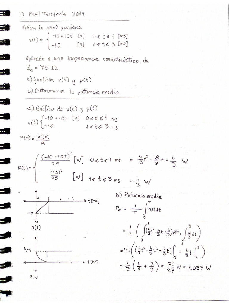 Ejercicios Resueltos | PDF