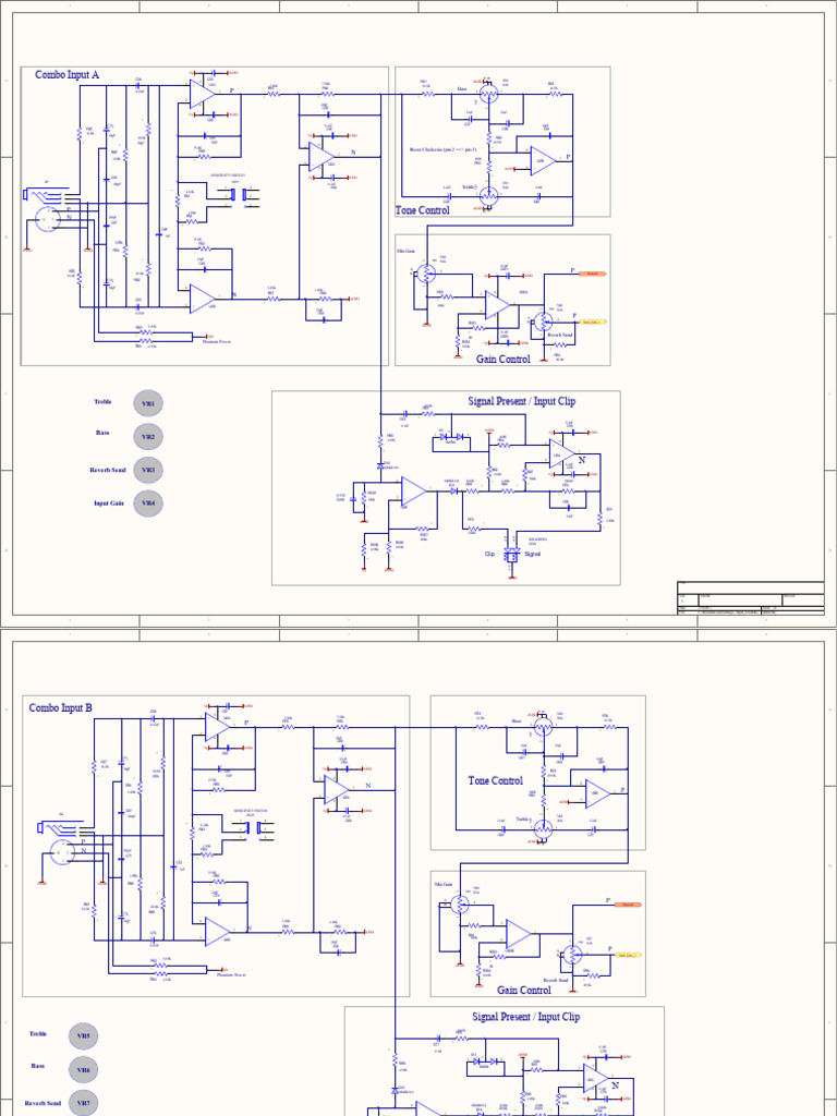 Audio Input Circuit Design Details | PDF | Audio Electronics | Sound ...