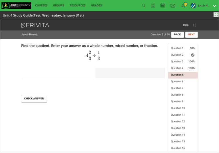 Unit 4 Math Study Guide | PDF | Mathematical Concepts | Algebra