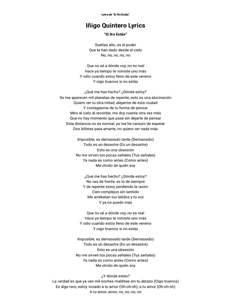 Letra de 