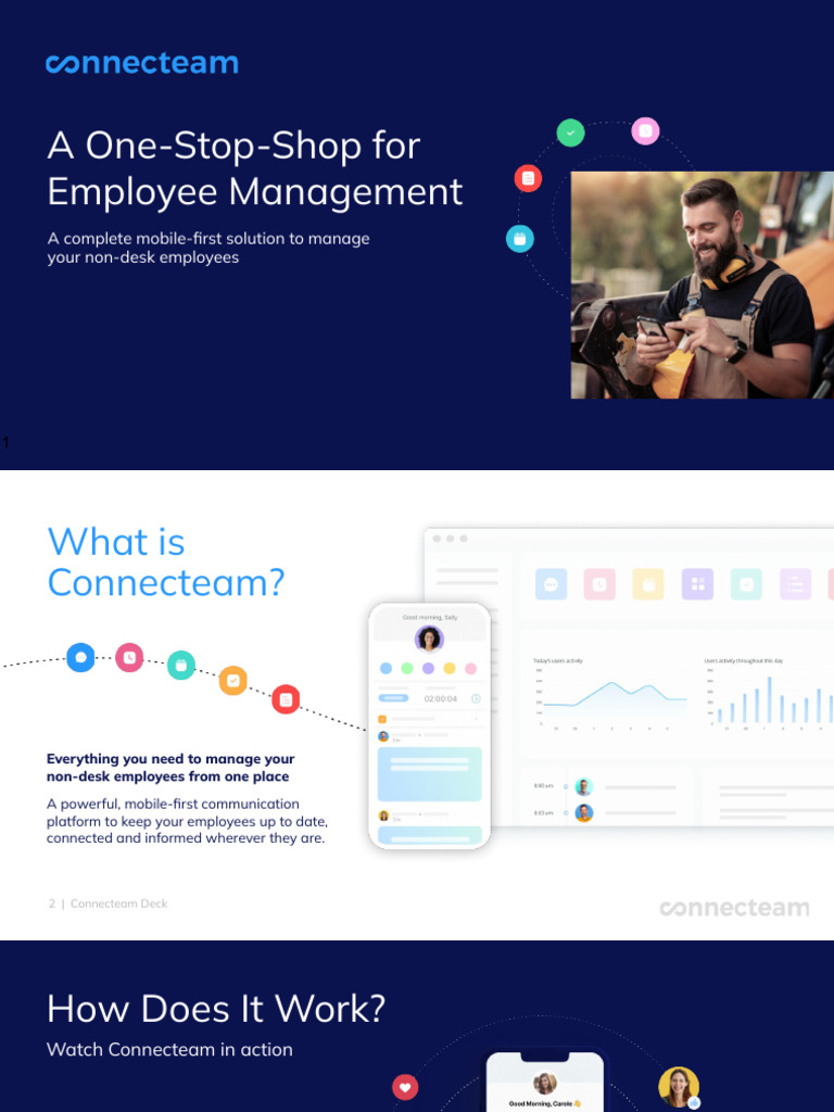 Connecteam Deck | PDF | Payroll | Computer File