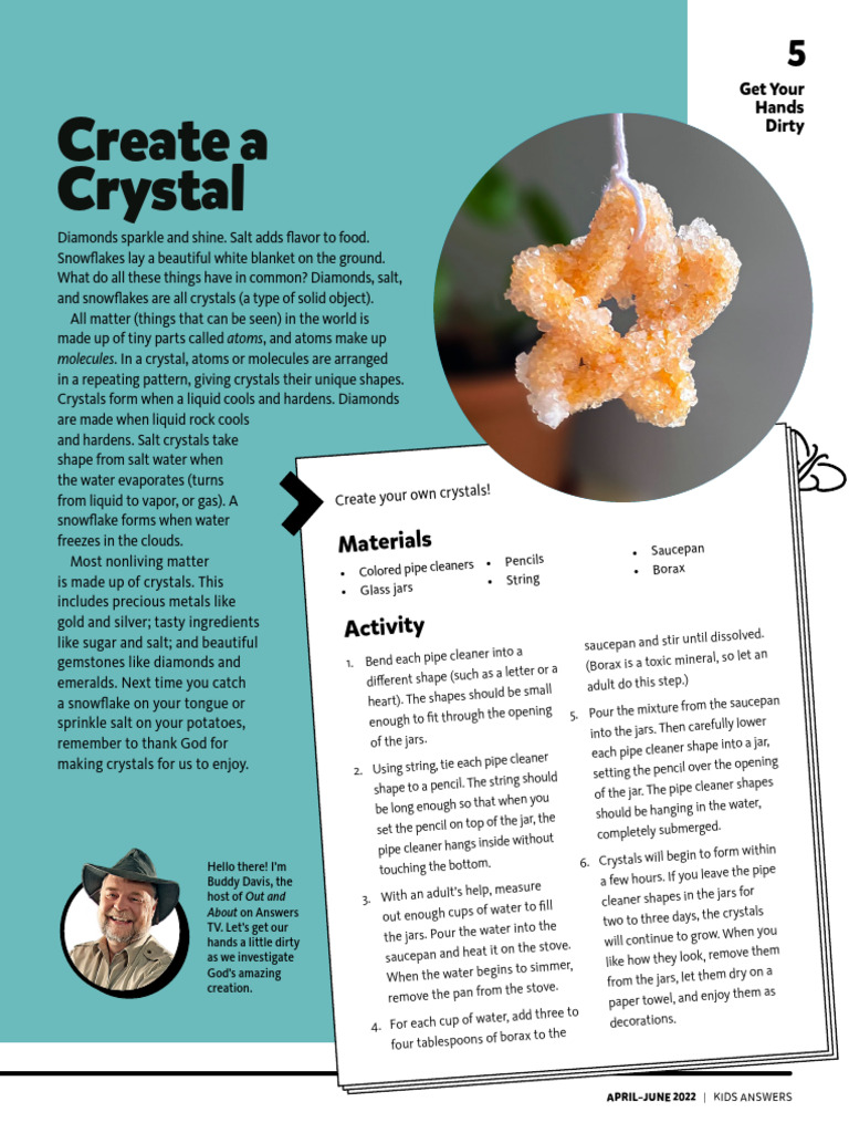 Create Crystal | PDF | Crystal | Water