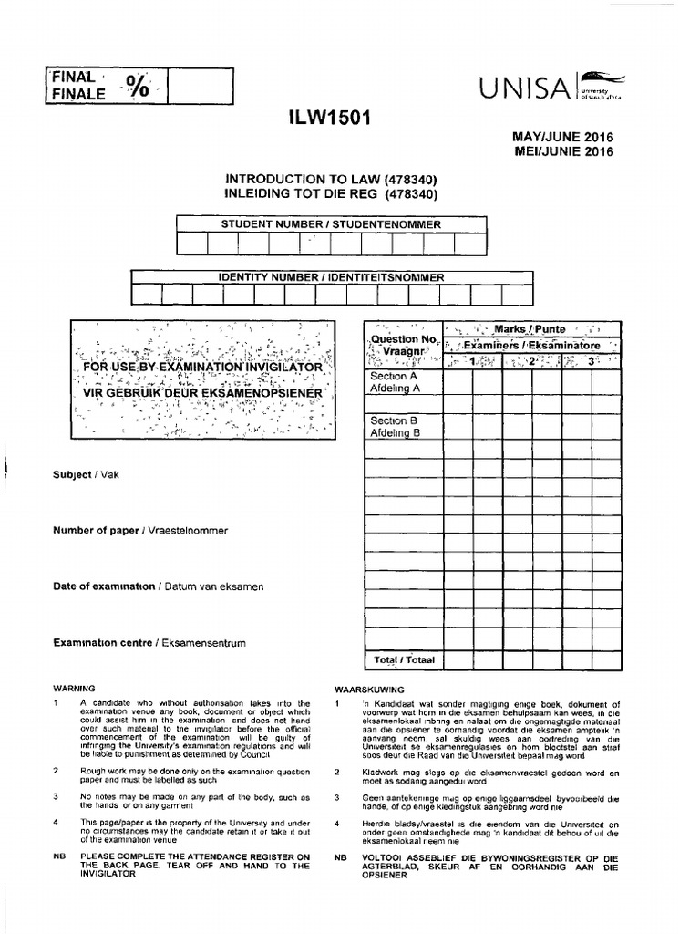 Ilw1501 2016 6 E 1 Pdf