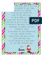 Elf Santa Letter