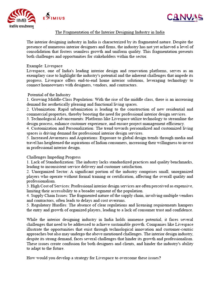 Eximius - Design Forward Case | PDF | Interior Design | Urbanization