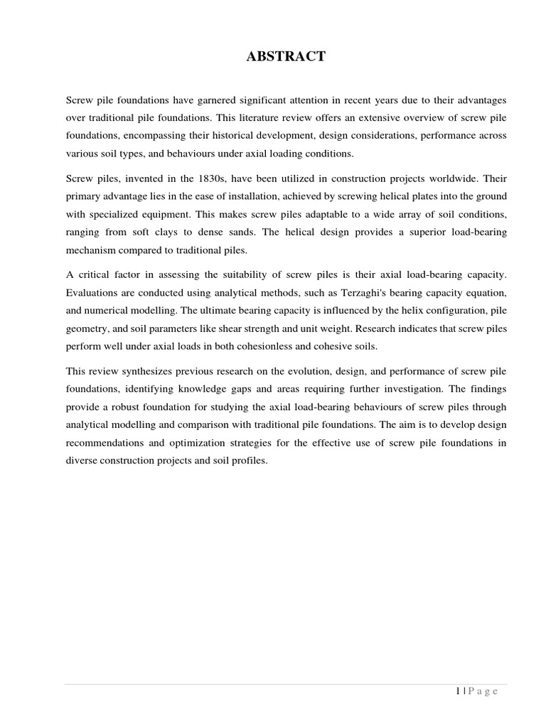 Report31 May | PDF | Deep Foundation | Foundation (Engineering)