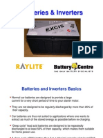 Batteries and Inverters