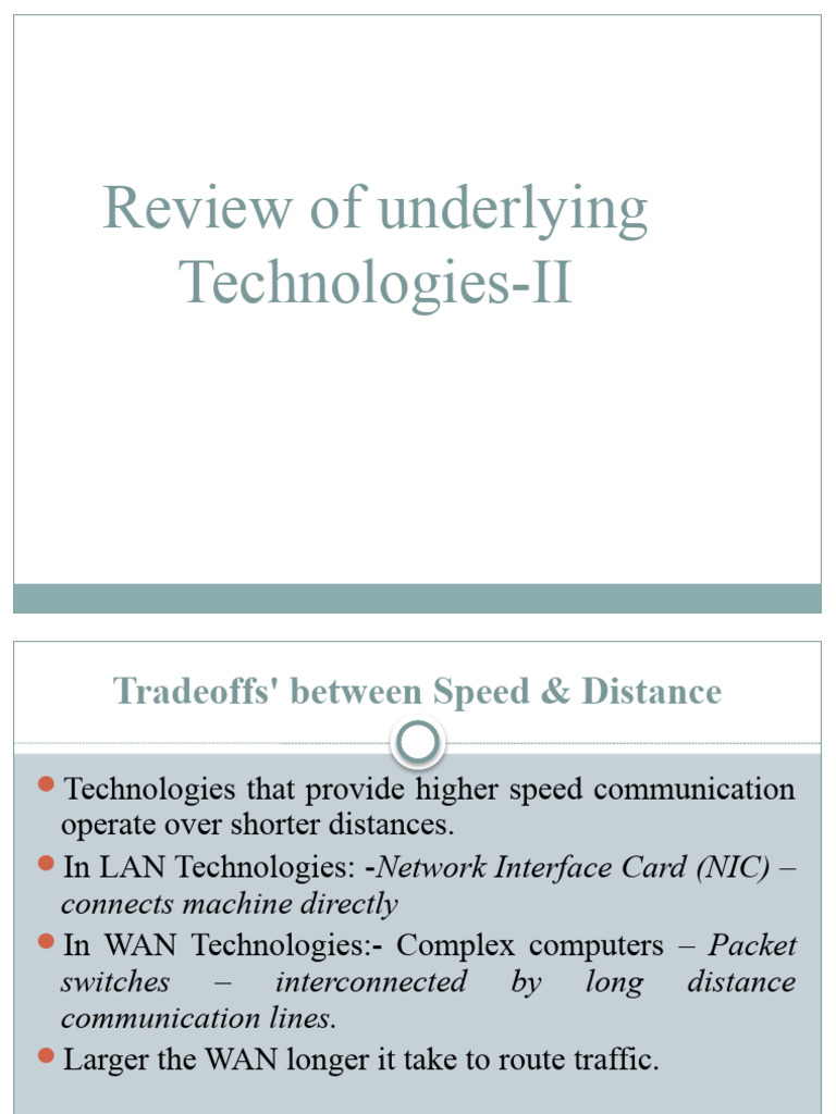 Review of Underlying Technologies-II (1) - 1 - 1 | PDF | Network ...