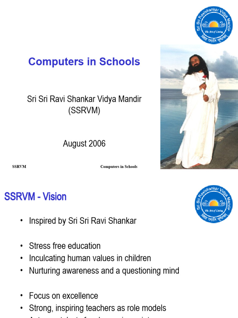 Integrating Computers in SSRVM Schools | PDF | Internet | Curriculum