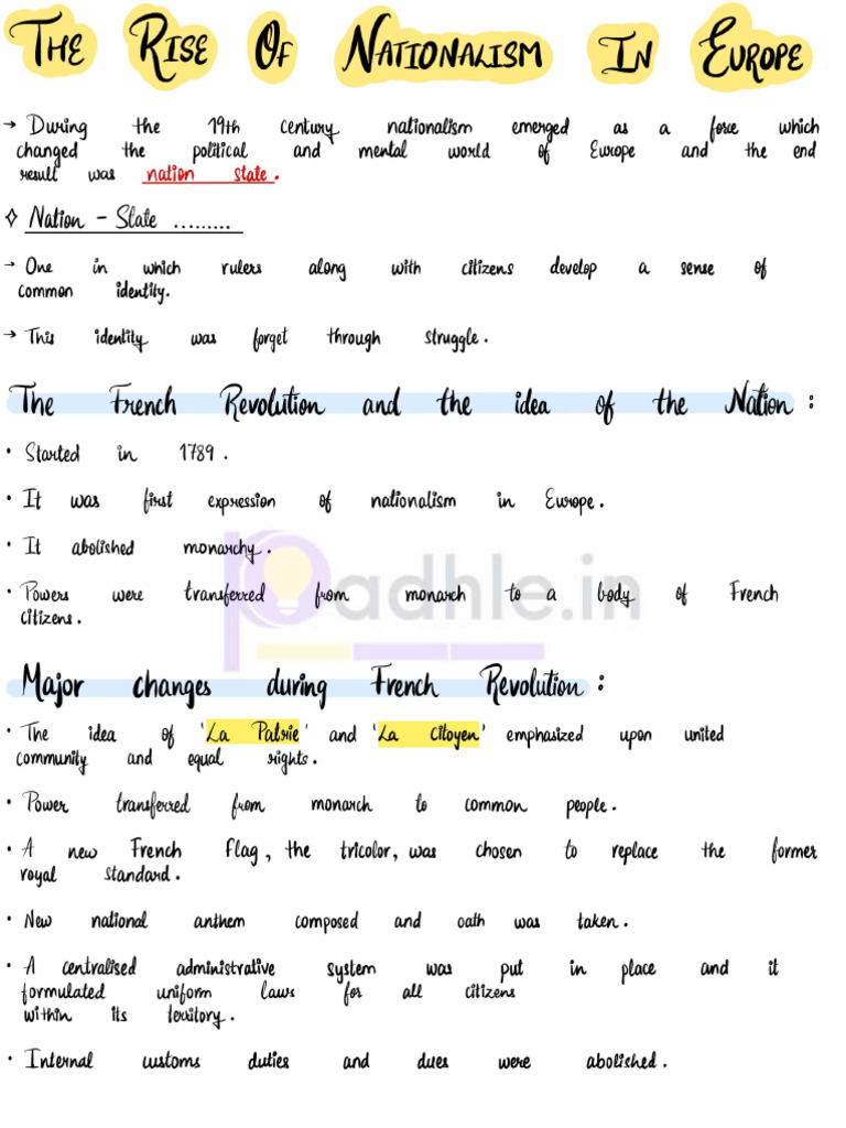 History CH 1 Notes | PDF