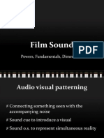 Film Sound: Powers, Fundamentals, Dimensions