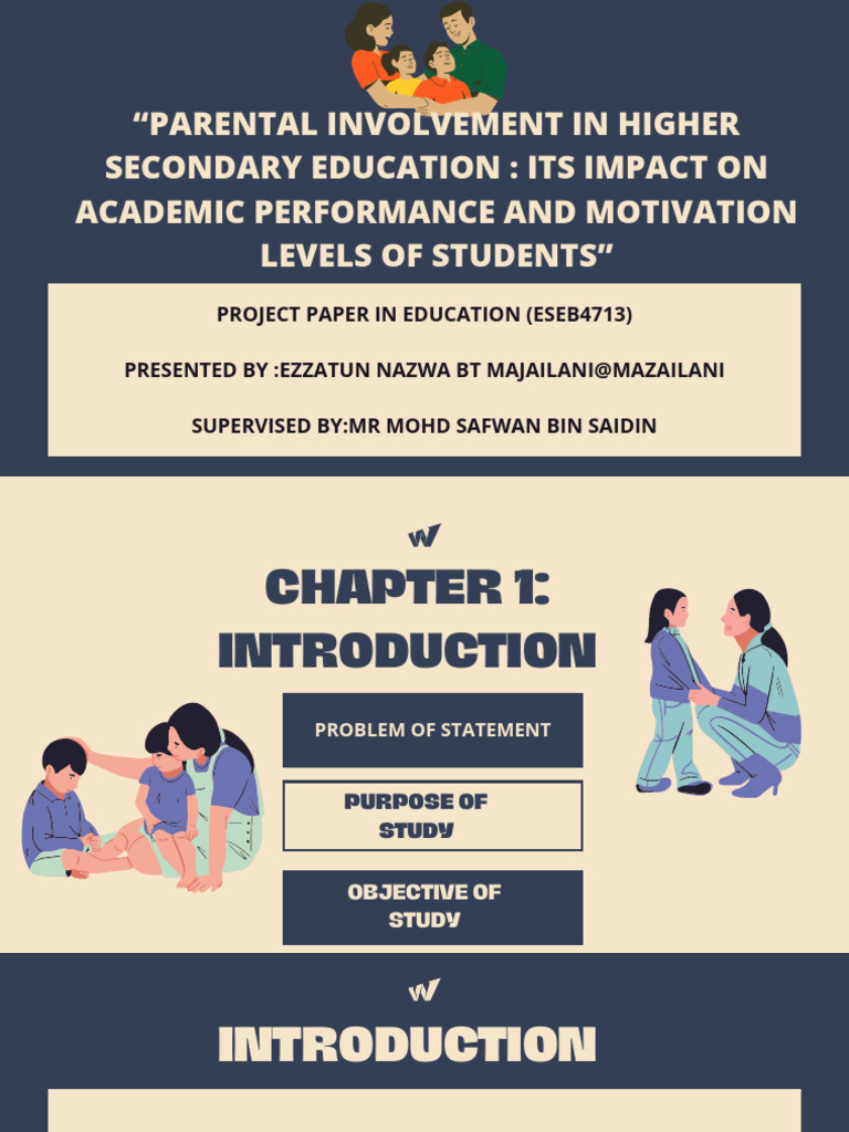 Impact of Parental Involvement on Education | PDF | Motivation ...