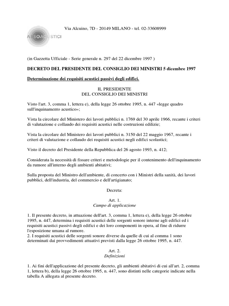 DPCM 5-12-1997 | PDF